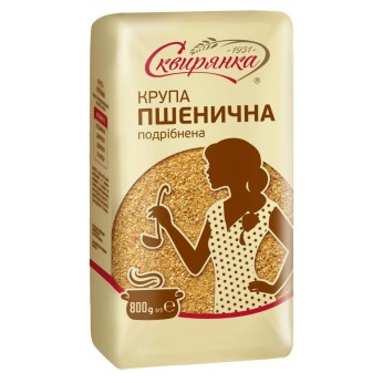 Πλιγούρα Σίτου - Крупа пшеничная (мягкий сорт пшен) 800G SKVIRYANKA