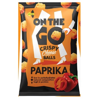 Τραγανές Μπάλες Τυριού με Γεύση Πάπρικας 30g ON THE GO