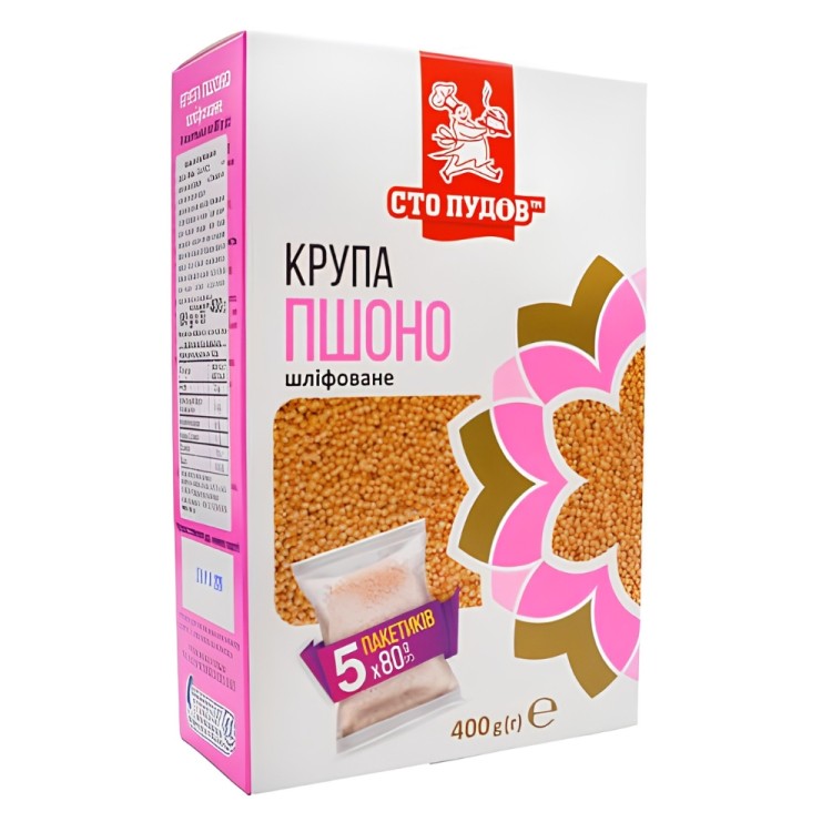 Κεχρί Σε Φακελάκια 400g (5X80g) STO PUDOV