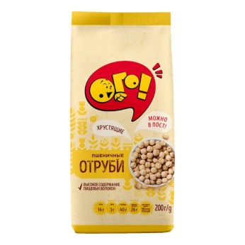 Τραγανό Πίτουρο Σιταριού 200g ΟΓΟ!