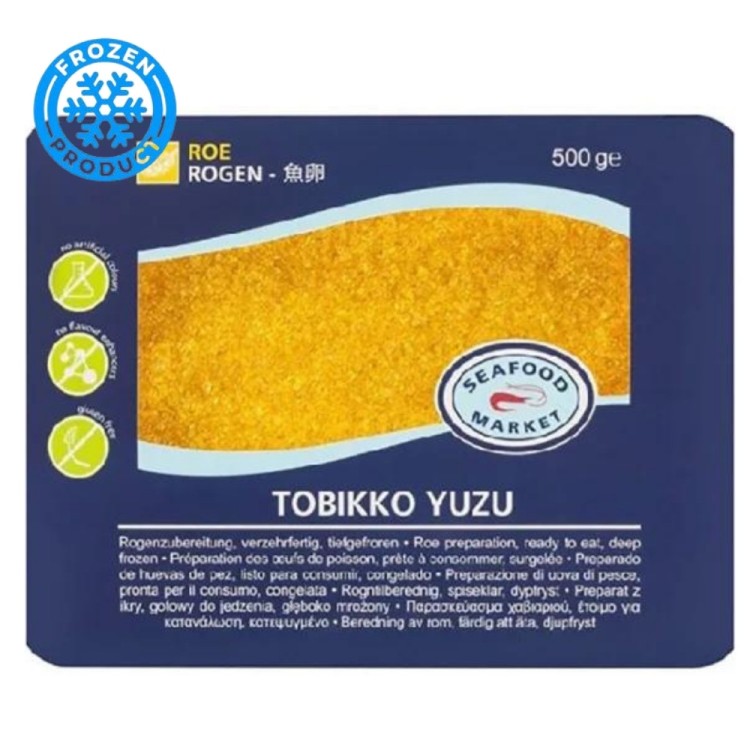 Tobikko Yuzu (Yellow) 500g SEAFOOD MARKET