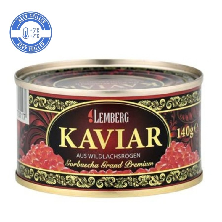 Pink Salmon Roe (Gorbusha) Grand Premium 140g LEMBERG