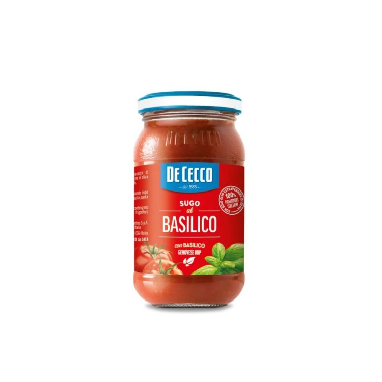 Basil Sauce 200g DE CECCO