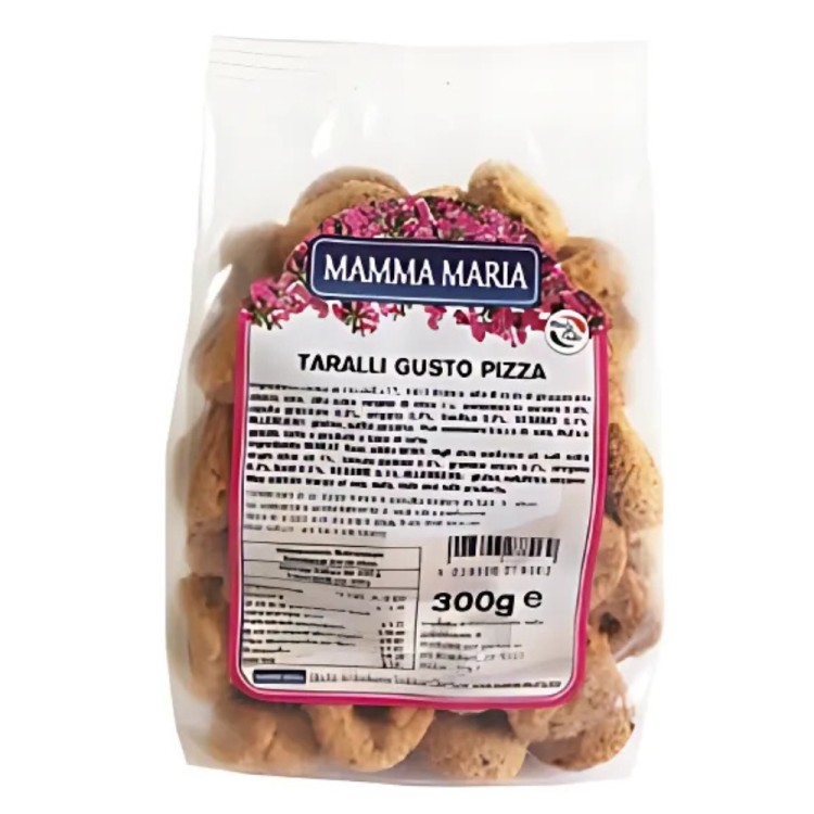 Pizza Flavoured Taralli - Taralli al Gusto Pizza 300g MAMMA MARIA