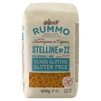 Ζυμαρικά Αστεράκι Χωρίς Γλουτένη Stelline No.22 400g RUMMO
