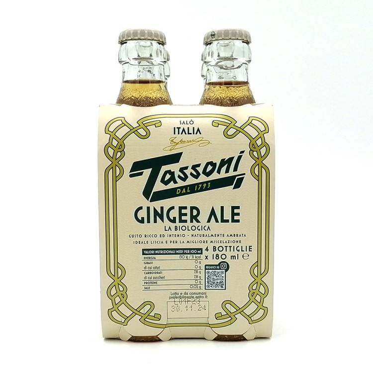 Ginger Ale  4x180ml TASSONI