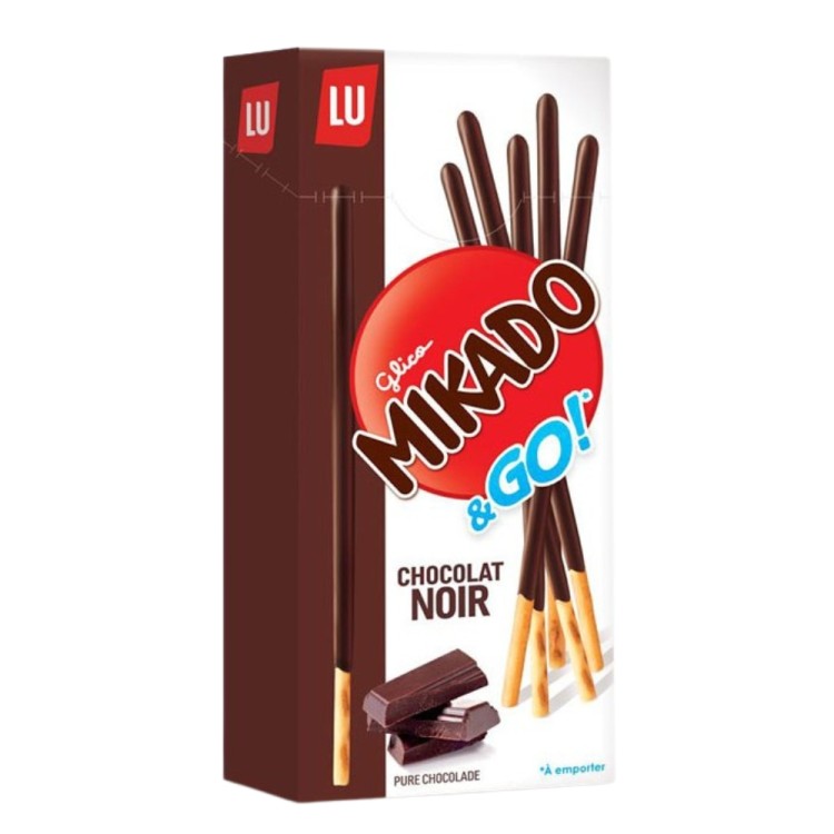 Biscuit Sticks Dipped in Dark Chocolate 39g MIKADO