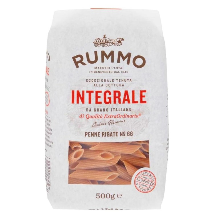 Πέννες Ριγέ Ολικής Βιολογικές No.66 500g RUMMO