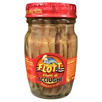 Φιλέτα Αντζούγιας σε Ελαιόλαδο 78g FLOTT