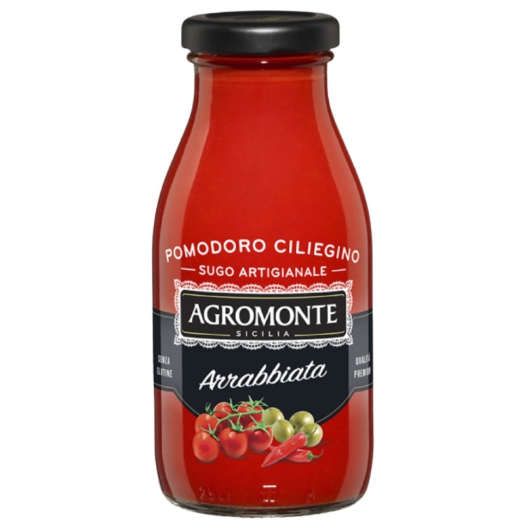 Σάλτσα Ντομάτας Arrabbiata 260g AGROMONTE