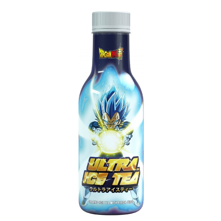 Βιολογικό Παγωμένο Τσάι με Γεύση Ροδάκινο Dragon Ball Vegeta 500ml ULTRA ICE TEA