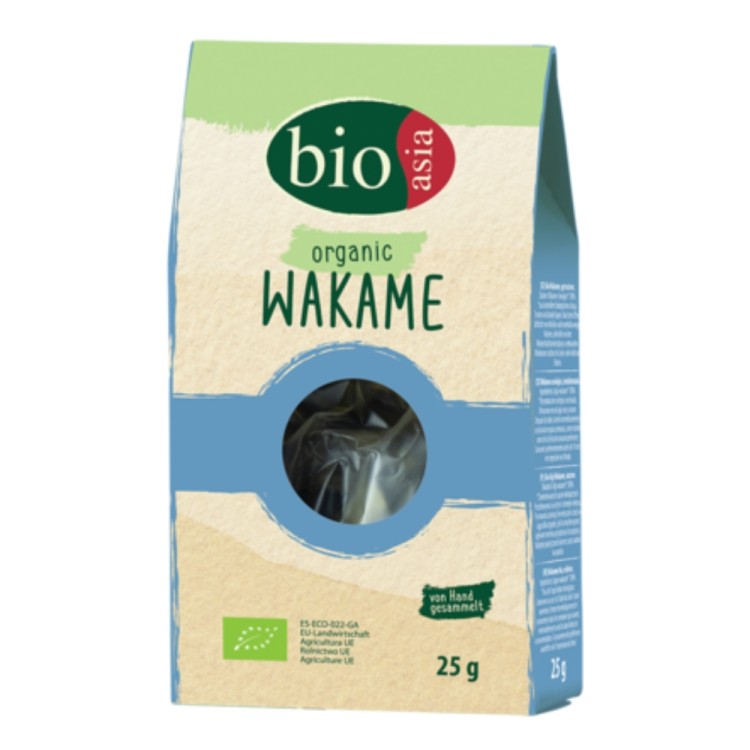 Organic Wakame 25g BIOASIA