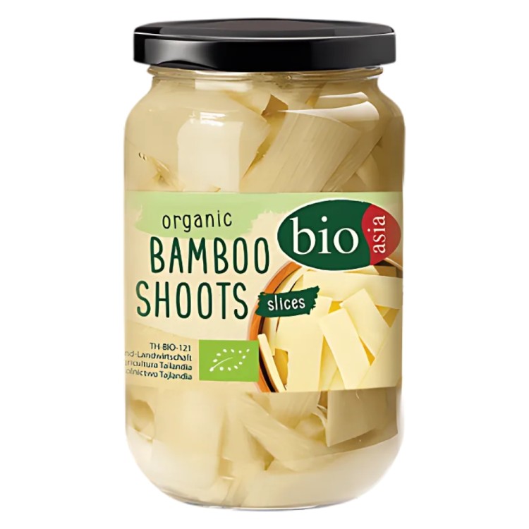 Organic Bamboo Shoots Slices (DW 175g) 340g BIOASIA