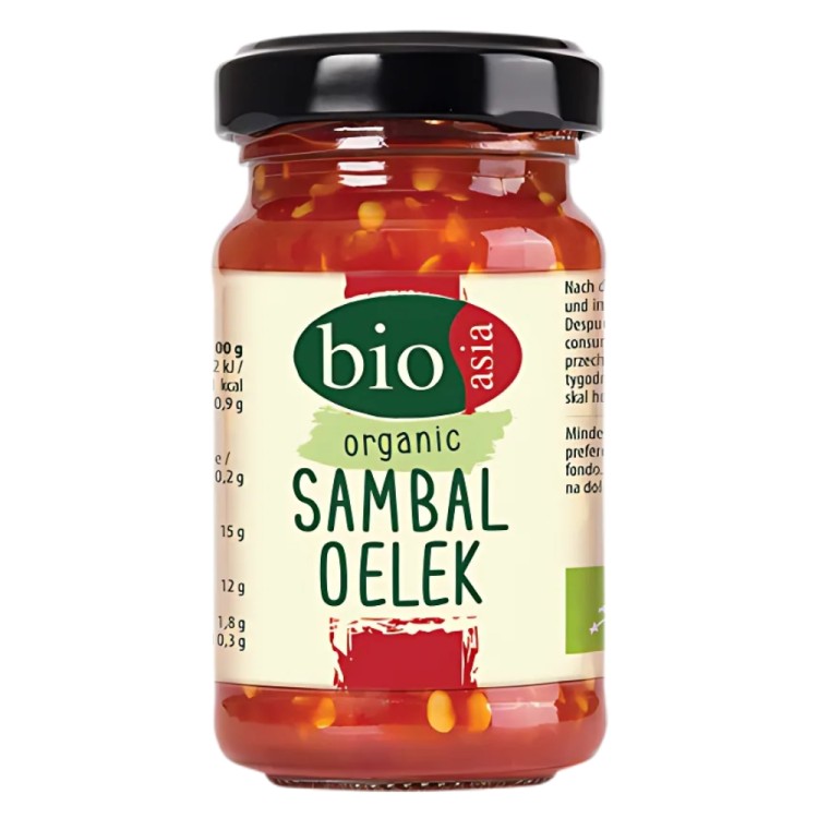 Organic Sambal Oelek - Chilli Relish 110g BIOASIA Organic Sambal Oelek - Chilli Relish 110g BIOASIA
