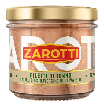 Organic Tuna Fillet in Oil 110g ZAROTTI