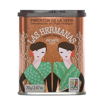Καπνιστή Πάπρικα La Vera (Καυτερή) 70g LAS HERMANAS