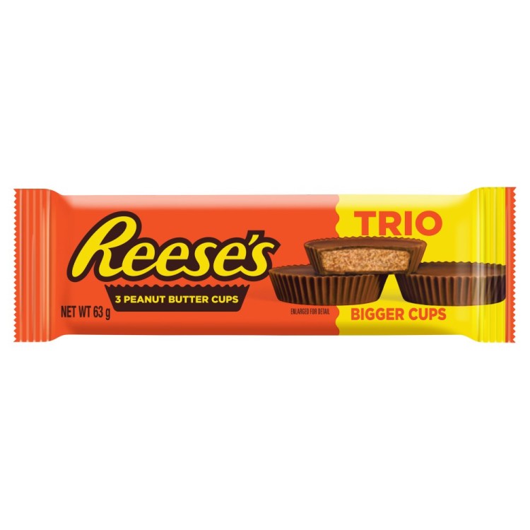 Trio Peanut Butter Cups 96g REESE'S