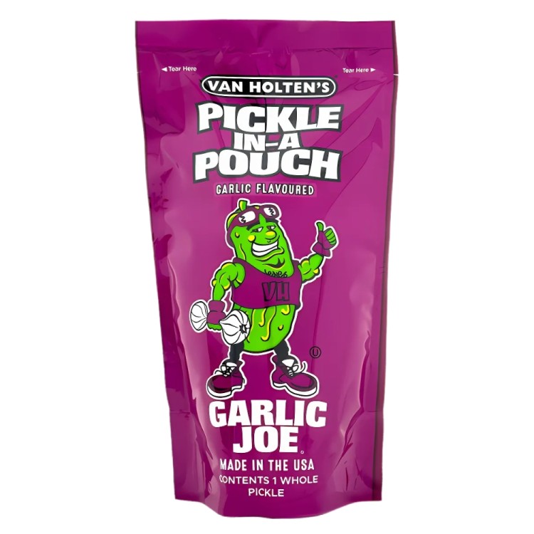 Garlic Joe Cucumber Pickle 167g VAN HOLTEN'S
