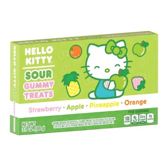 Sour Gummy Treats 88g HELLO KITTY