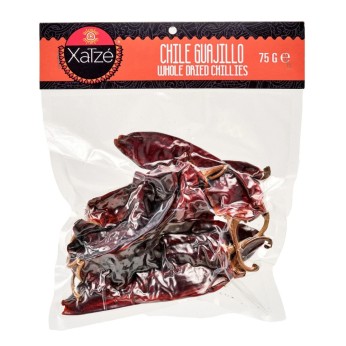 Dried Guajillo Chilli Peppers 75g XATZÉ