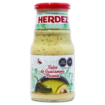 Guacamole Sauce Spicy 440g HERDEZ