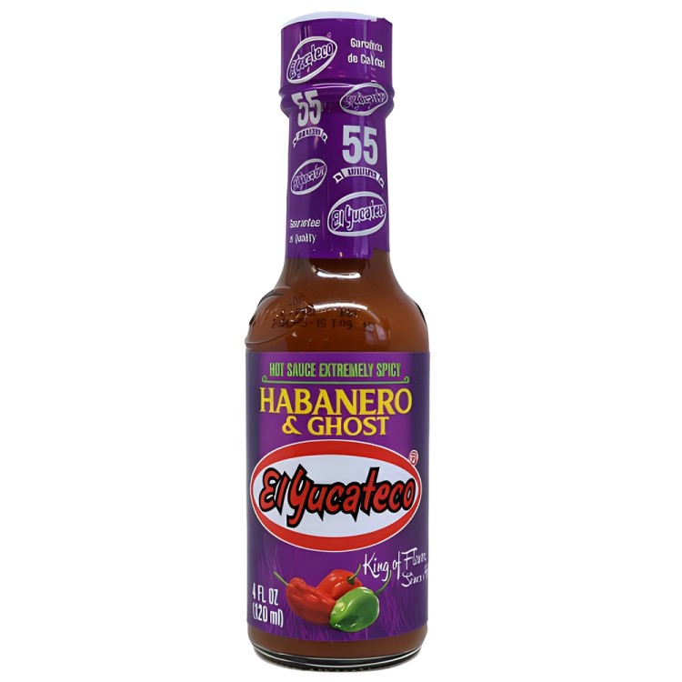 Σάλτσα Τσίλι Habanero & Ghost 120ml EL YUCATECO