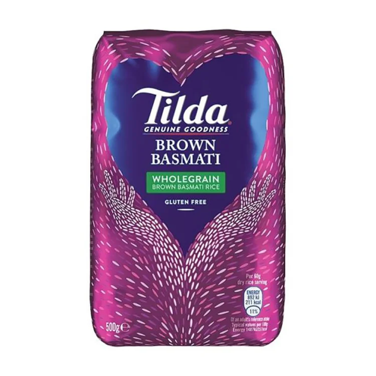 Basmati Rice Brown 500g TILDA
