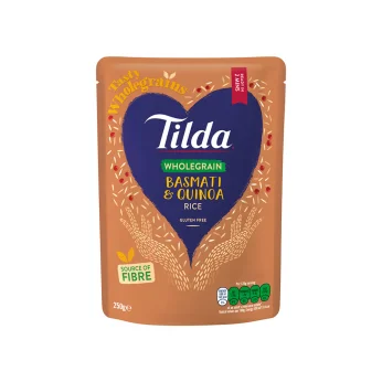 Steamed Brown Basmati with Quinoa 250g TILDA