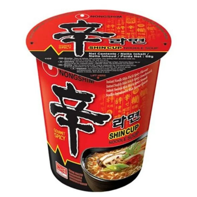 Στιγμιαία Καυτερά Νούντλς 68g NONGSHIM