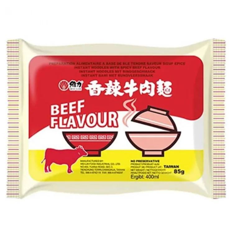 Instant Noodles Beef 85g WEI LIH