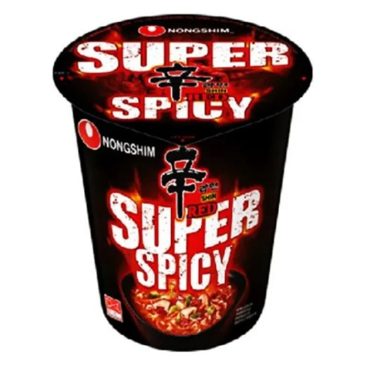Shin Red Super Spicy Instant Noodles 68g NONGSHIM