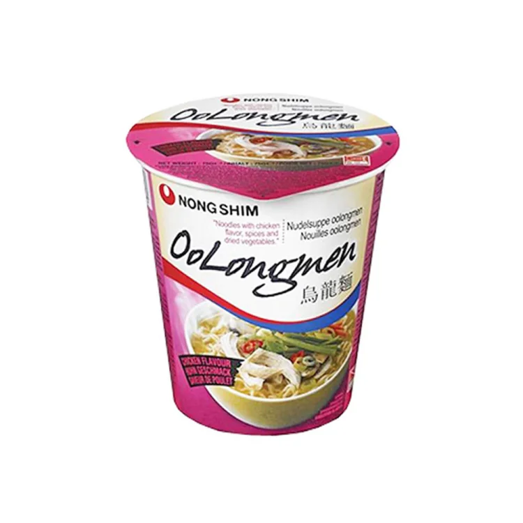 Instant Cup Noodles Oolongmen Chicken Flavour 75G NONGSHIM