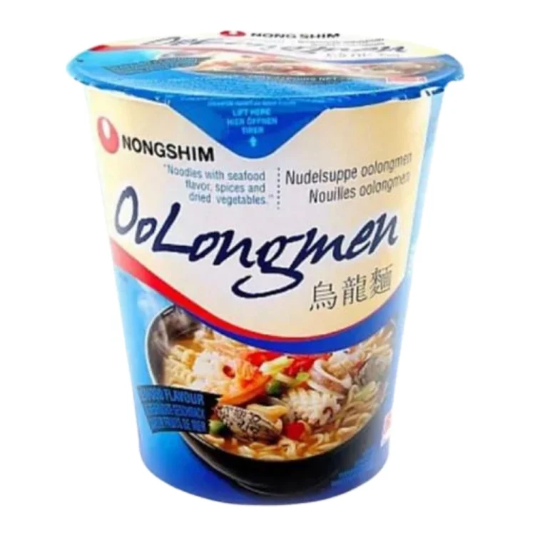 Instant Cup Noodles Oolongmen Seafood Flavour 75G NONGSHIM