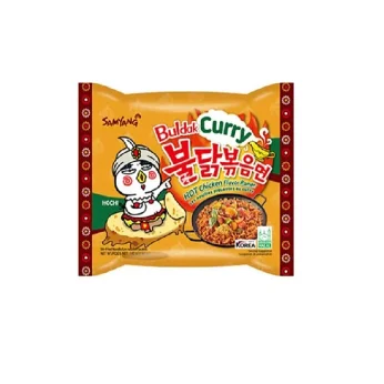 Στιγμιαία Καυτερή Σούπα Κάρυ Με Νουντλς Και Γεύση Κοτόπουλο 700g (5X140g) SAMYANG