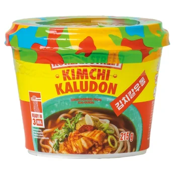 Στιγμιαία Σούπα Καλουντόν με Νουντλς με Γεύση Κίμτσι 215g KOREAN STRET