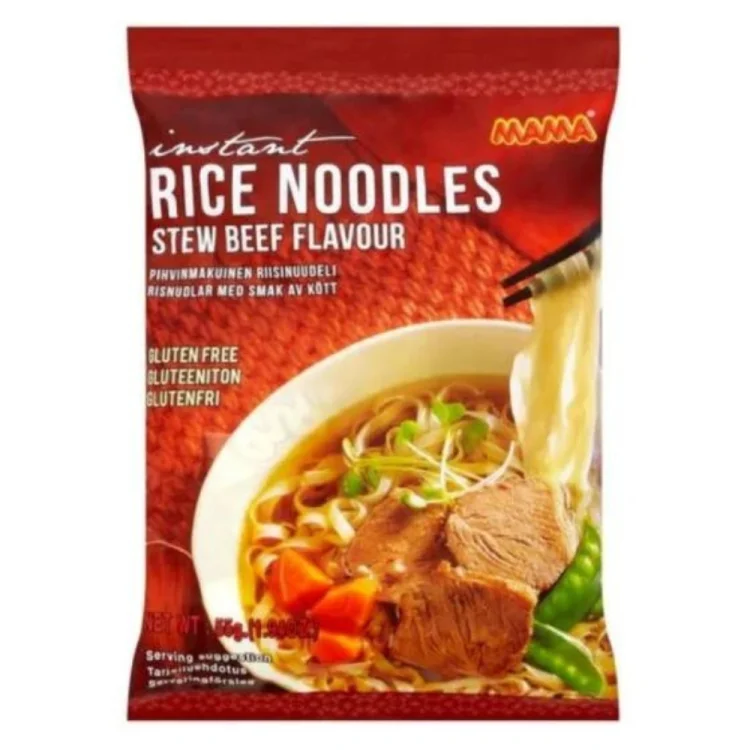 Instant Rice Noodles Beef Flavour 55g MAMA
