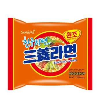 Στιγμιαία Νουντλς Καυτερά Νουντλς Κλασσική Γεύση 120g SAMYANG