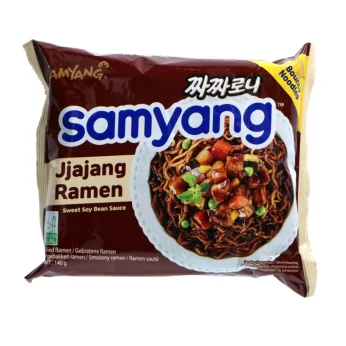 Στιγμιαία Ράμεν Νουντλς με Γεύση Γλυκιάς Σάλτσας Σόγιας Jjajang 140g SAMYANG