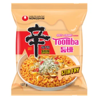 Κορεάτικα Στιγμιαία Νουντλς Shin Ramyun Με Γεύση Toomba 137g NONGSHIM