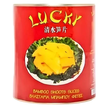Canned Bamboo Shoots Slices 2,95kg LUCKY