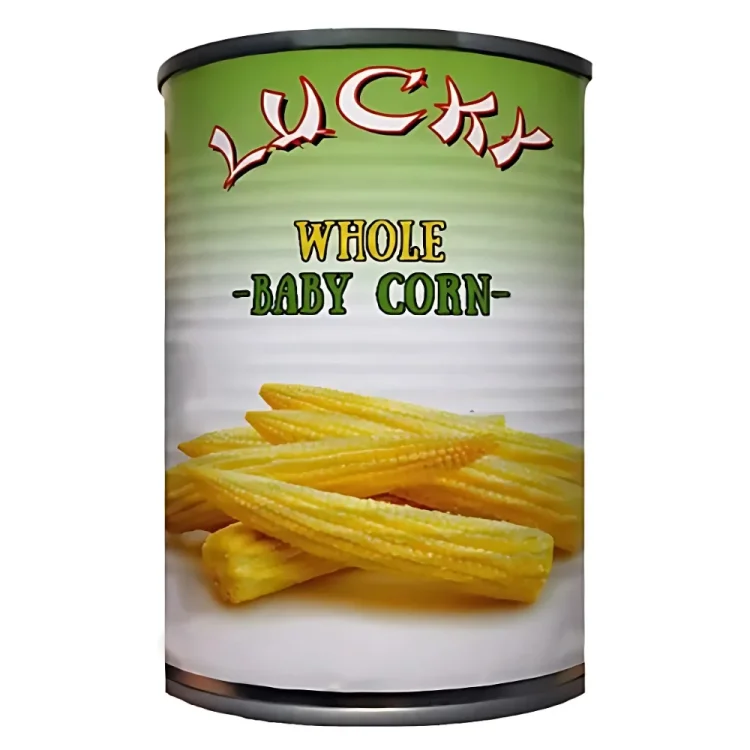 Canned Whole Baby Corn 425g LUCKY Canned Whole Baby Corn 425g LUCKY