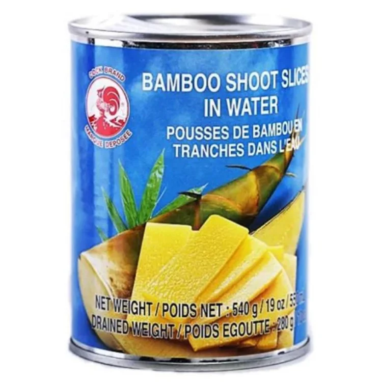 Canned Bamboo Shoot Slices 540g COCK