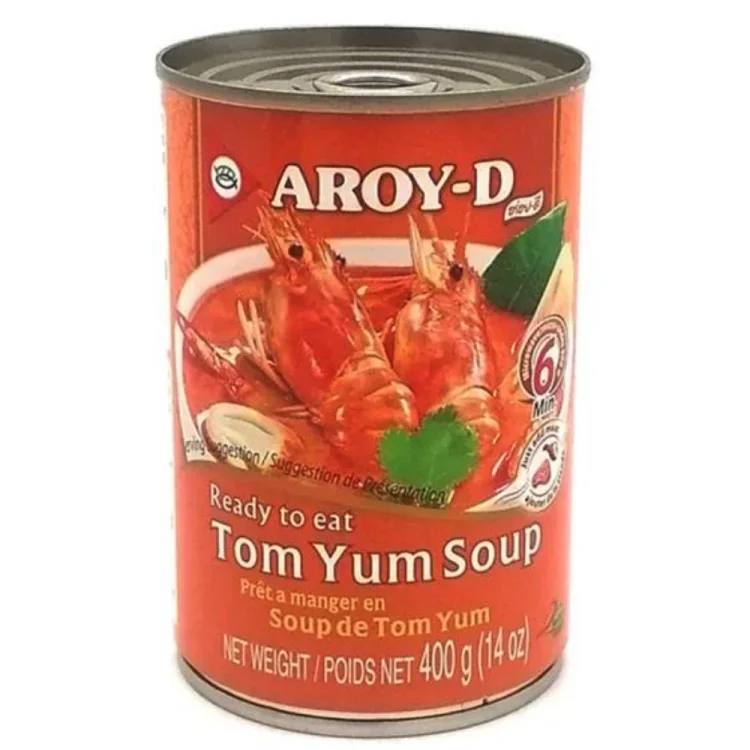Ready to Eat Tom Yum Soup 400g AROY-D