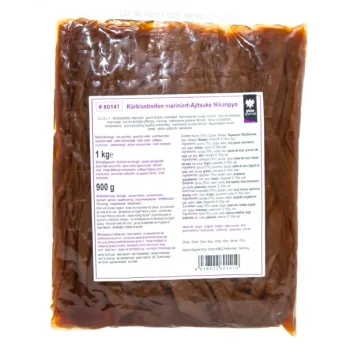 Pickled Pumpkin Strips For Sushi 1kg GLOBE GOURMET