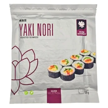 Ψημένα Φύλλα Φυκιών Κομμένα στη Μέση, 100 μισά φύλλα Supreme 110g Globe Gourmet