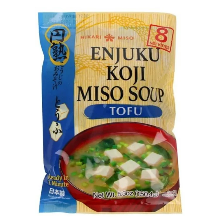 Enjuku koji Miso Soup with Tofu 8 Servings 150g HIKARI MISO