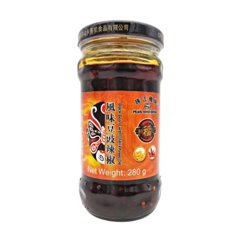 Μαύρα Φασόλια σε Λάδι Τσίλι 280g QIAN FU JI