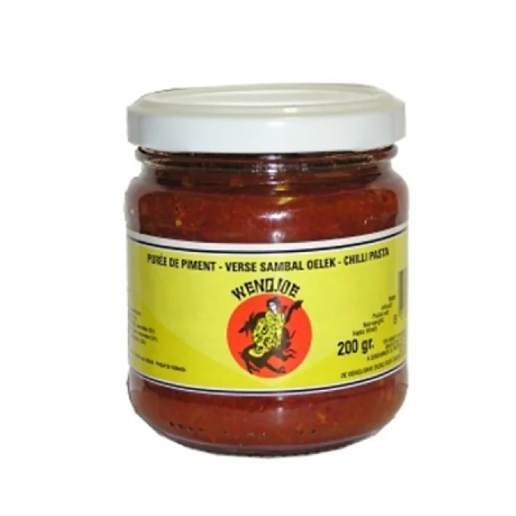 Sambal Oelek Chili Paste 200g WENDJOE