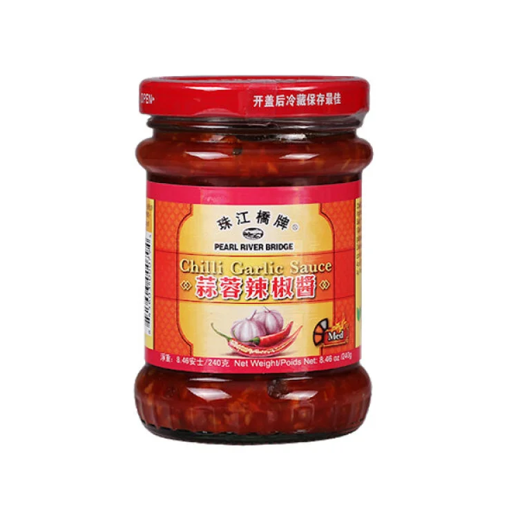 Chili Garlic Sauce 240g PEARL RIVER BRIDGE Chili Garlic Sauce 240g PEARL RIVER BRIDGE