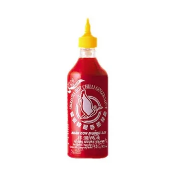 Σάλτσα Τσίλι Σριράτσα Με Πιπερόριζα 455ml FLYING GOOSE